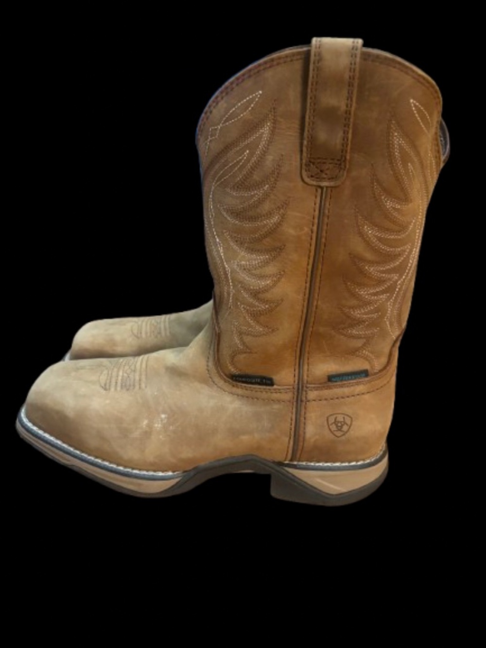 Ariat Women’s Western Work Boots Waterproof Composite Toe Size 6.5